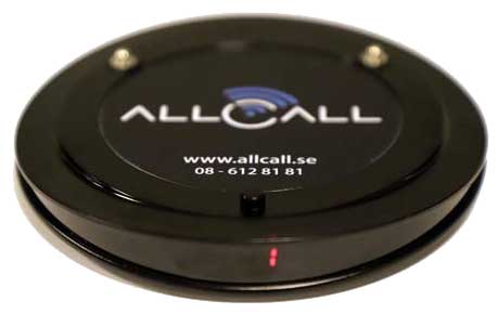 Allcalls pucksystem original som ensam puck